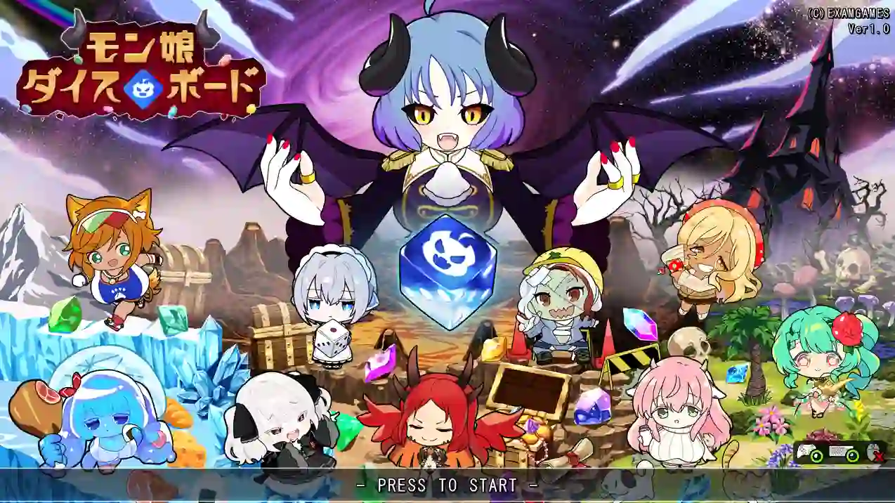 [SLG游戏]魔物娘骰子棋盘モン娘ダイスボード AI汉化版+存档1.20G
