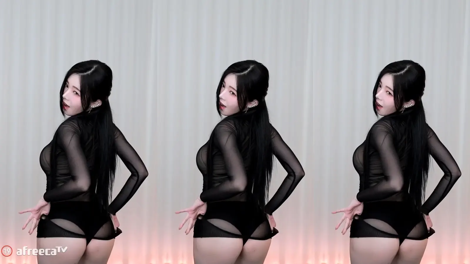 Afreeca TV韩国BJ黑珍(BJ햄찡)2023年01月直播舞蹈视频回放合集28V4.87G