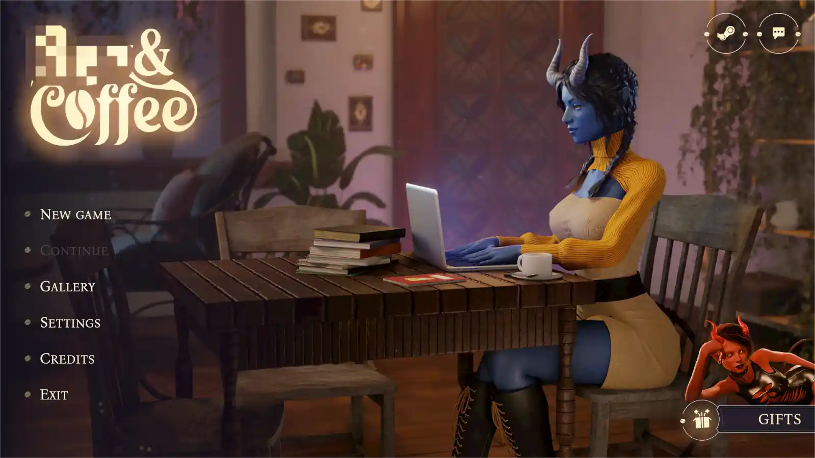 [SLG游戏]姓与咖啡Coffee官方中文版8.47G