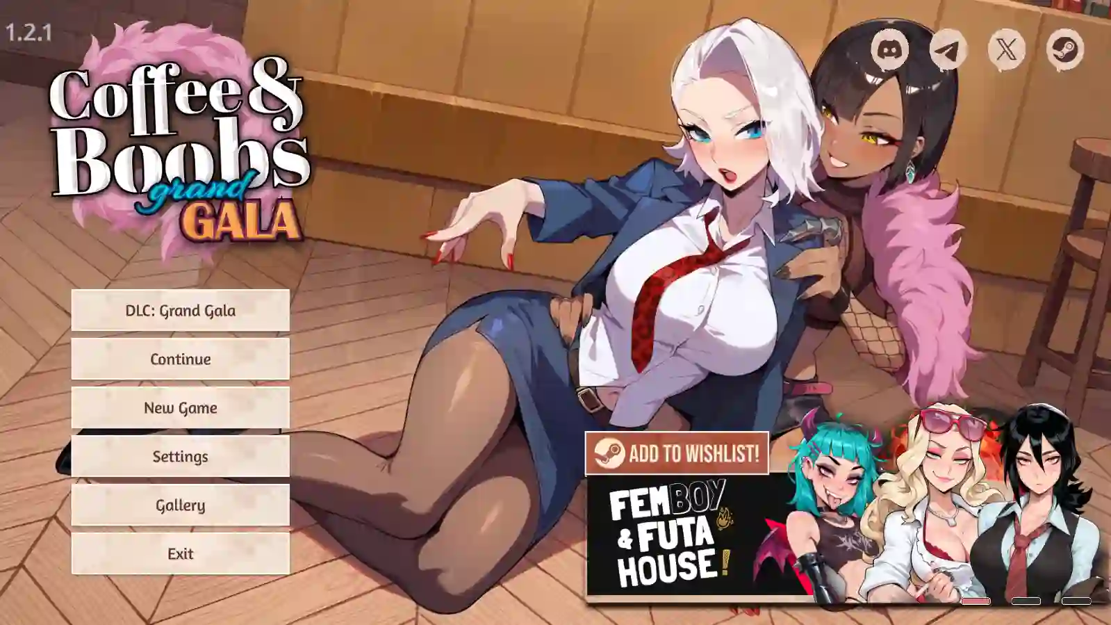 [SLG游戏]咖啡和饮料Coffee & Boobs V1.2.1 STEAM官方中文版2.5G