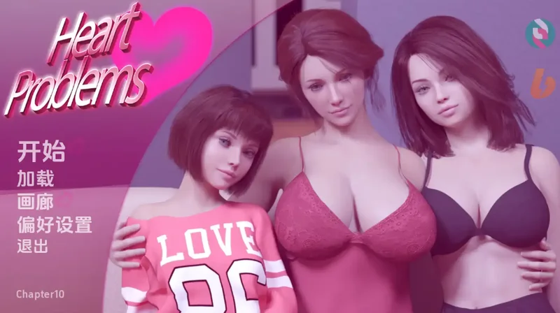[SLG游戏/动态]心脏问题Heart Problems V1.0内嵌AI汉化PC+安卓3G ACG手游 第1张